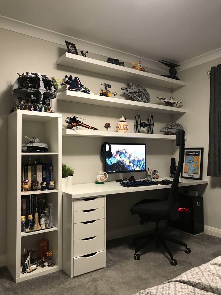 Modern Ambient Desk Setup