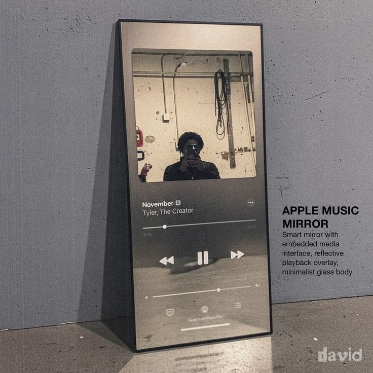 Apple Music Smart Mirror