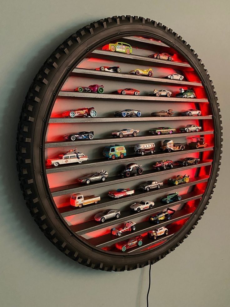 LED Toy Car Display Wheel
