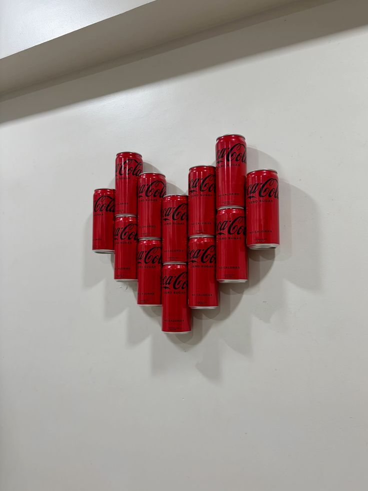 Coke Can Heart Wall Art